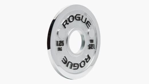 Rogue Calibrated KG Steel Plates 2.0 - Chrome | Rogue Fitness Canada